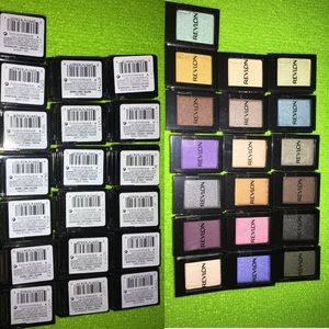 19 Revlon eyeshadow singles